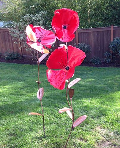 4 Food Giant Red Poppy (Available in four sizes 4', 5', 6' and 7')