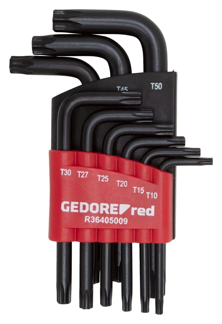 GEDORE Red Allen Wrench Set TX 9-Piece Short