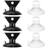 QWORK Light Bulb Changer Suction Cup Tool, Compatible with MR16 and GU10 Bulbs, 6 Pack Suction Cups for Bulb Removal