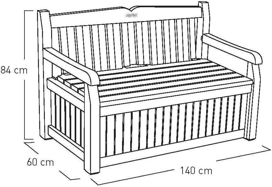 Keter Eden Storage Bench Instructions Super Saturday Keter Eden Bench Outdoor Storage Box Garden Furniture