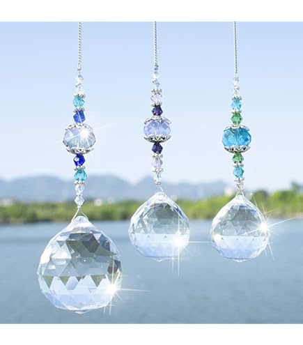 Sun Catcher Double Spiral Tail Hanging DIY Wind Spinner Stabilizer