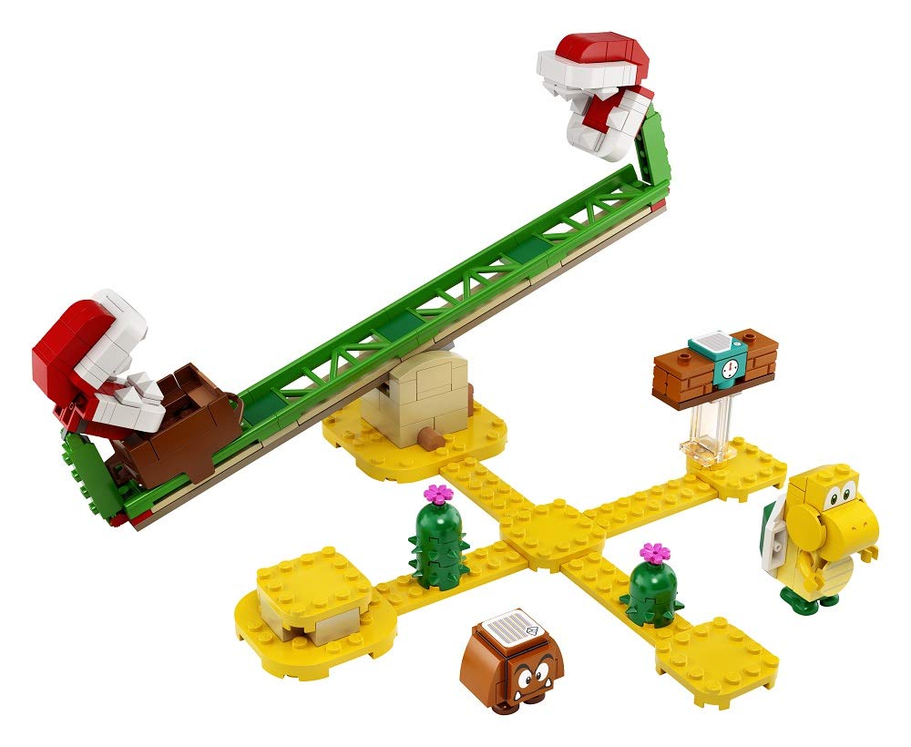 LEGO 71365 Super Mario Piranha Plant Power Slide Expansion Set Buildable Game