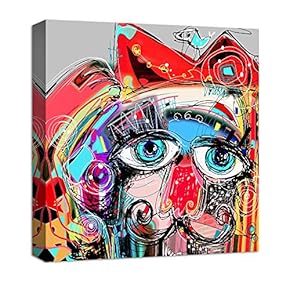Abstract Original Design Animals Painting Artwork for Home Framed