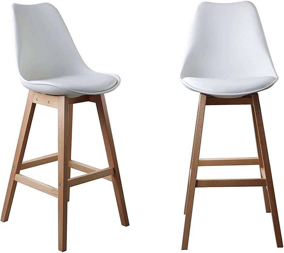Waroom Home Counter Stool Set of 2, Pub Height 29.5''H Bar
