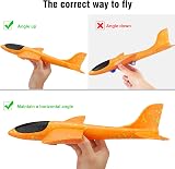 Baztoy Airplane Launcher Toy 2 in 1 Foam Glider Catapult Gun Kids 3-12 view 6