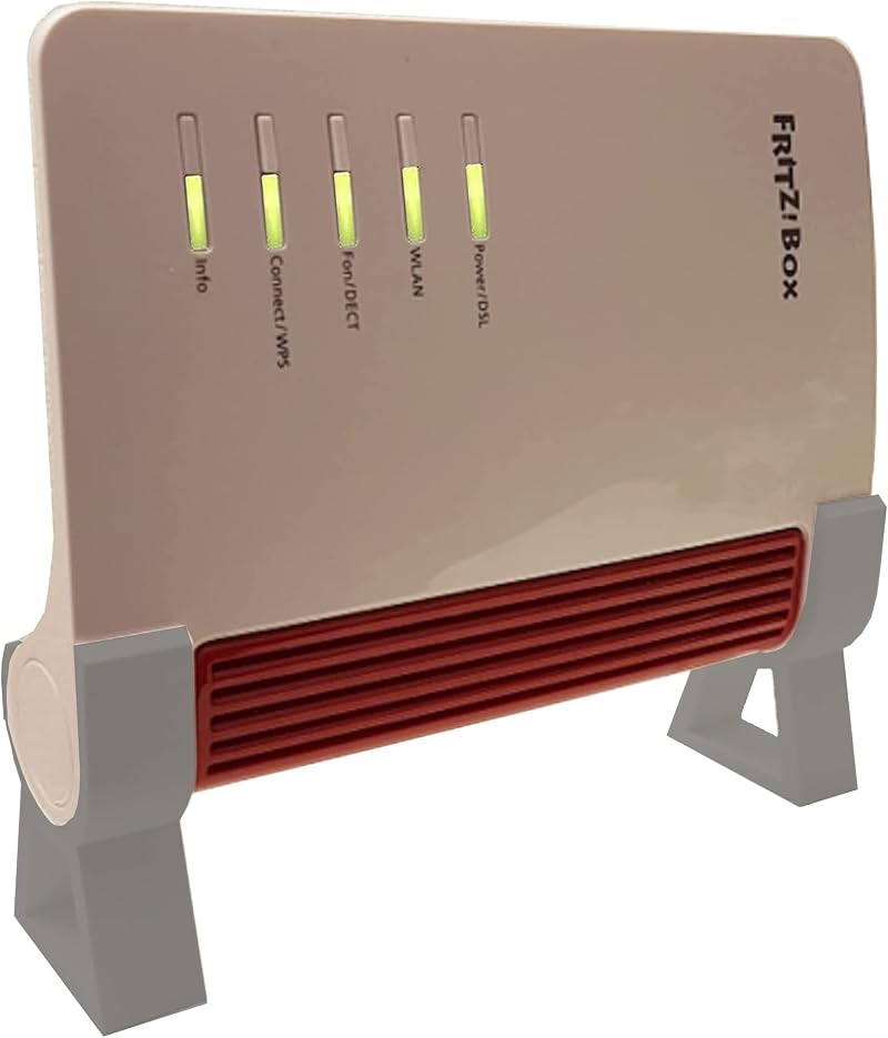 ULROAD Stand for AVM Fritz Box 7530 AC+N 7510 6890 6850 Router Grey