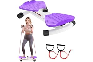 WOOA Waist Twister Machine Exercise, Twist Board for Exercise, Waist Twisting Machine, Adjustable Waist Twister Board Waist Sculptor Twist Exercise Machine, Ab Twister Board