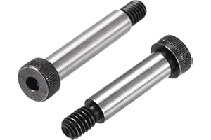 uxcell Alloy Steel Hexagon Socket Head Shoulder Screws Bolts, 1-3/4" Shoulder Length, 3/8" Shoulder Dia, 5/16-18 Thread, 6pcs