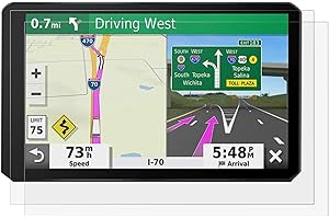 i-Tensodo 2 Pack Universal Trimmable Matte Screen Protector for All Smart Navigation, Anti-Glare Anti Finger Print, Sizes: 8.07 x 7.08 inches