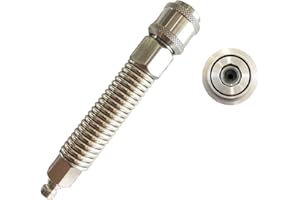 NUHUI Fit for Hismith Electric Drill Joint Extension Rod 12cm/4.7in With Spring Self-locking Rod Stainless Steel Vac u Lock Attachments Accessories Compatible with KlicLok System Mechine