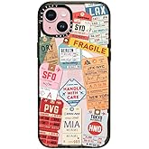 CASETiFY Impact iPhone 15 Plus Case [4X Military Grade Drop Tested / 8.2ft Drop Protection/Compatible with Magsafe] - AirTags - Clear Black