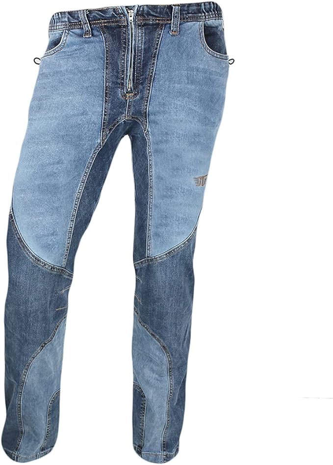Jeanstrack Garbi Jeans Pantaloni da Arrampicata, Unisex, per Adulto