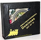 Dominoes Numbered, Double 12, Professional Mexican Train Set