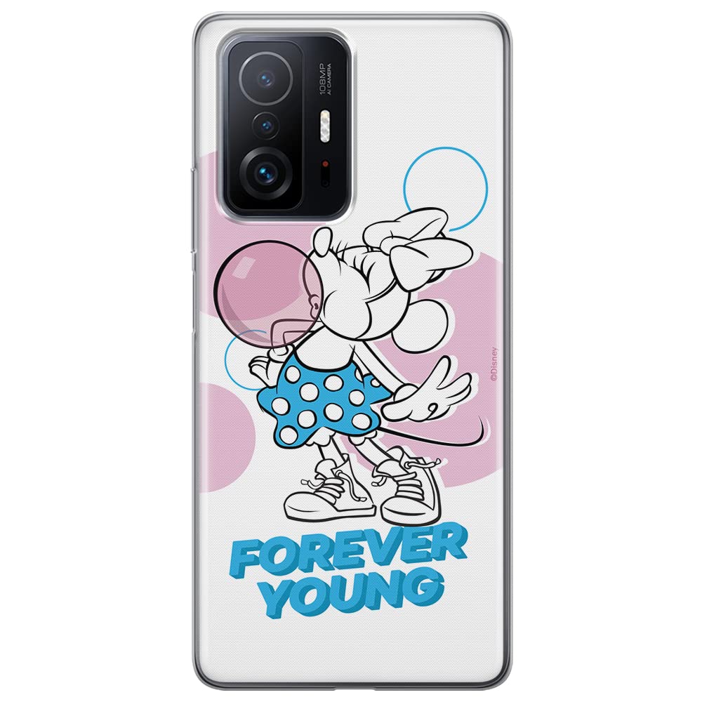 ERT GROUP mobile phone case for Xiaomi 11T 5G / 11T PRO 5G original and officially Licensed Disney pattern Minnie 055 optimally adapted to the shape of the mobile phone, case made of TPU