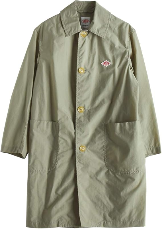 Amazon ダントン Danton ナイロンタフタ ステンカラー コート ベーシックコート レディース 21春夏 Jd 8037ntf 34 レディースs Greige コート ジャケット 通販