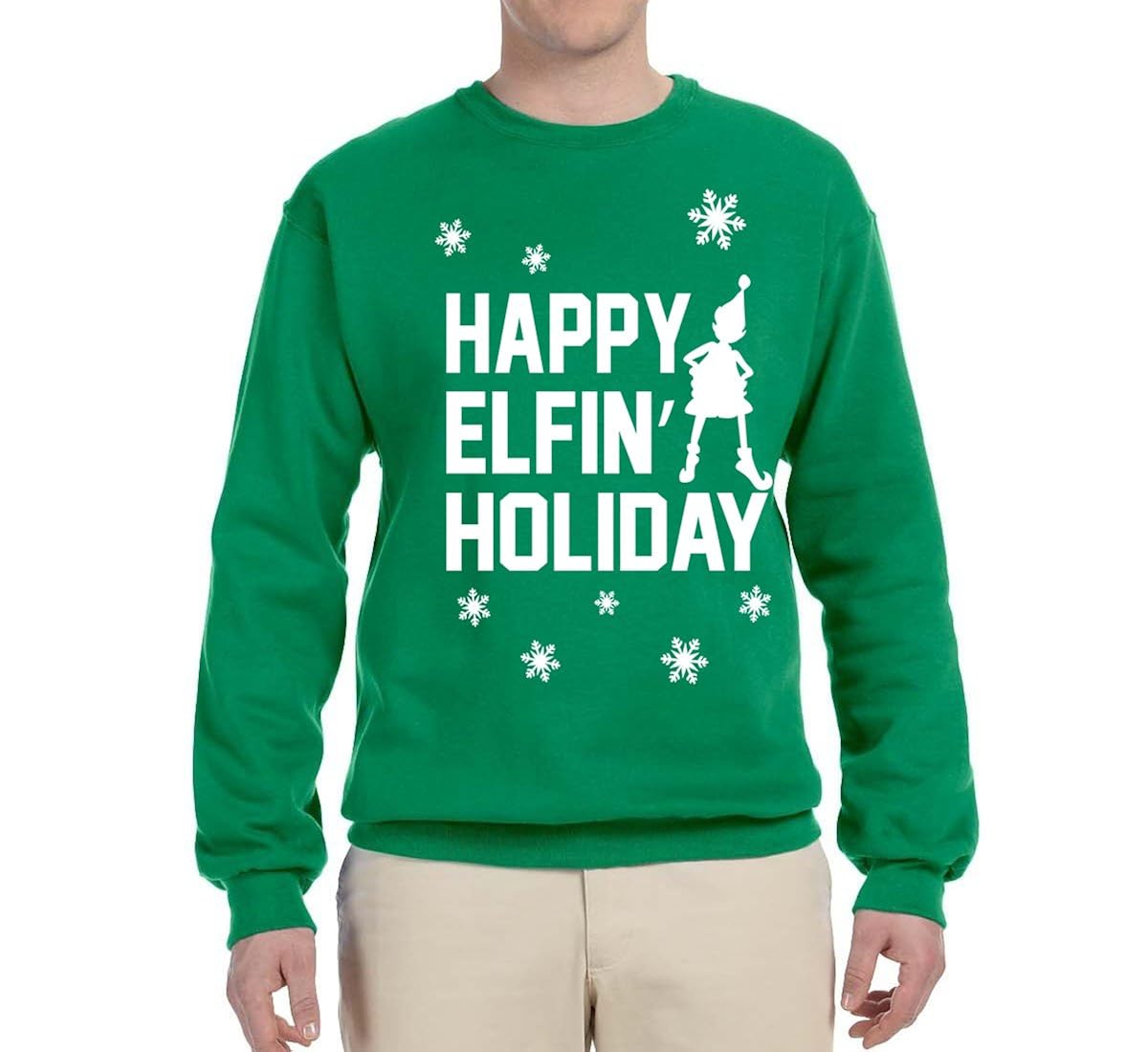 Happy Elfin Christmas Sweater 