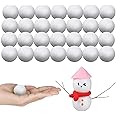 200 Pcs White Craft Foam Balls Small Styrofoam Balls 0.6 Inch Smooth Polystyrene Round Foam Balls Small Craft Foam Balls for DIY Crafting and Decoration