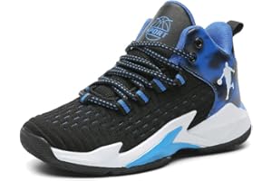 Danhengduo Basketball Shoes for Boys and Girls, Walking Running Shoes Breathable Comfortable Boys Sneakers for Little and Big
