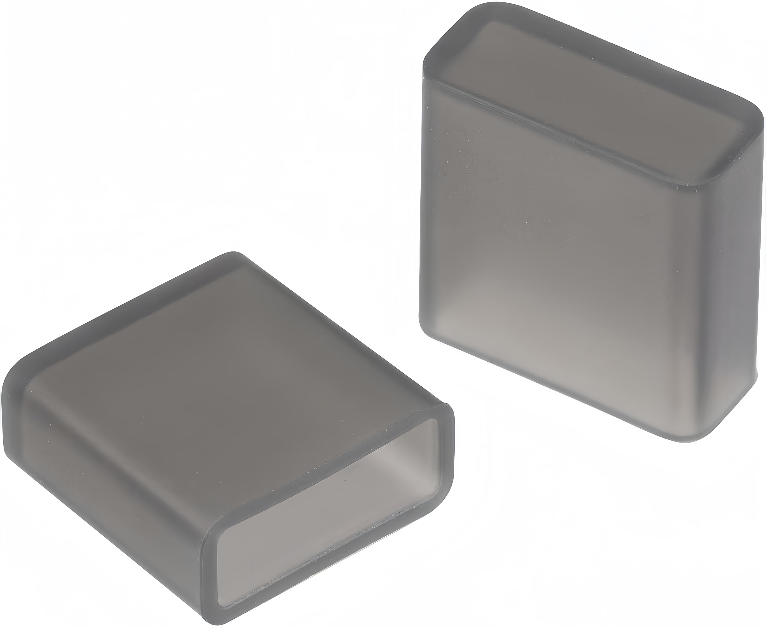 Boxonly 40Pcs Silicone USB Male Port Protectors Anti Dust Cap Cover for Charging Cable Data Cable, USB Data Cable Dust Cover Plug Caps Covers Anti Dust Protector Black — image 1