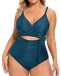 Daci Plus Size One Piece Swimsuit - Tummy Control