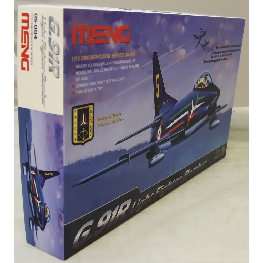 Meng "Model 1:72 Fiat G.91R Light Fighter-Bomber Kit (Multi-Colour)