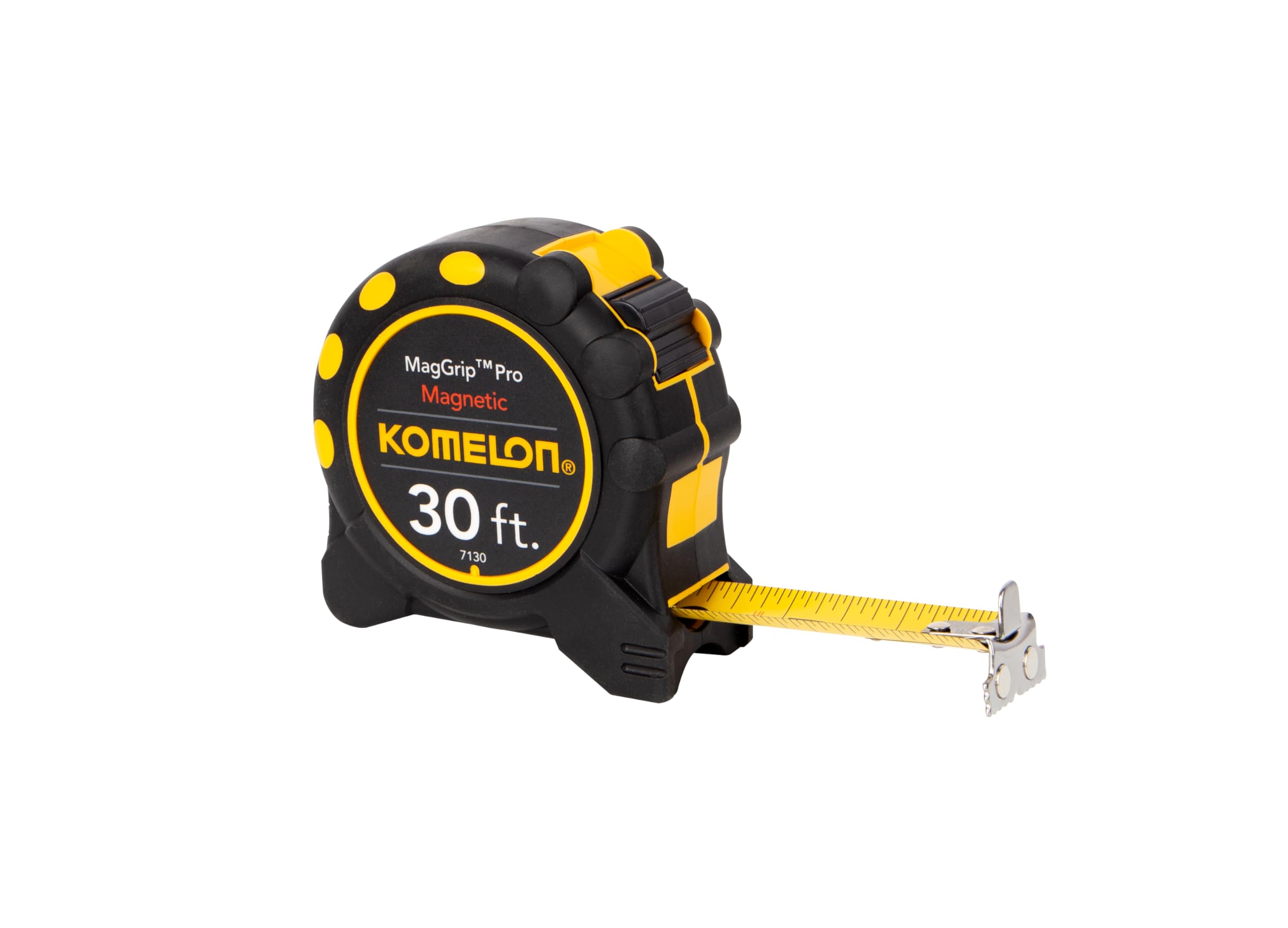 Komelon 7130 Monster Maggrip 30' Measuring Tape with Magnetic End , Yellow