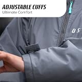 Osprey Changing Robe Kids Adults Waterproof Hooded Unisex Grey S view 5