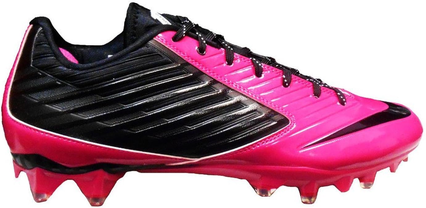 Amazon.com | Nike Vapor Speed Low TD Molded Pink-Black Mens Football Cleats 11 | Football