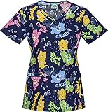 Cherokee Tooniforms V-neck Top