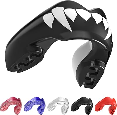 SafeJawz Mouthguard for Braces One Size Re-mouldable with Case