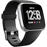 Wepro Band Compatible with Fitbit Versa 2 Bands for Women Men, Soft Band Compatible with Fitbit Versa Bands, Sport Waterproof