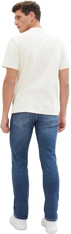 Josh Regular Slim - Jeans da Uomo, 10119 - Used Mid Stone Blue Denim, 36W x 32L