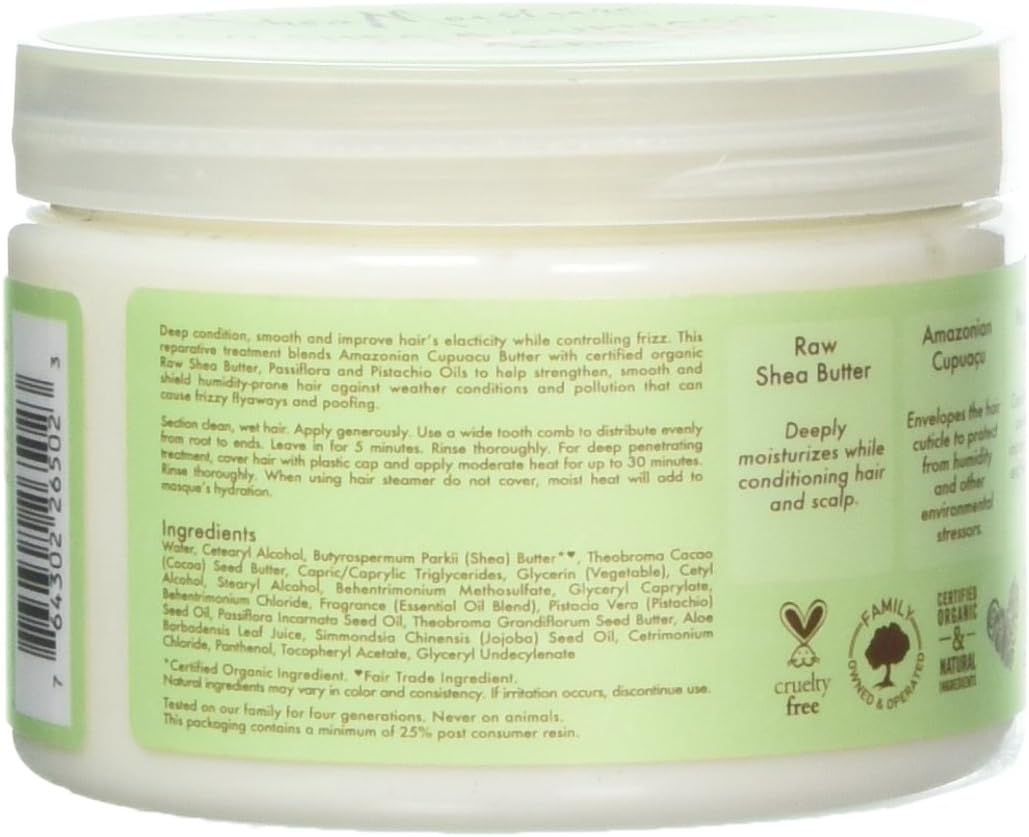 shea moisture frizz defense masque