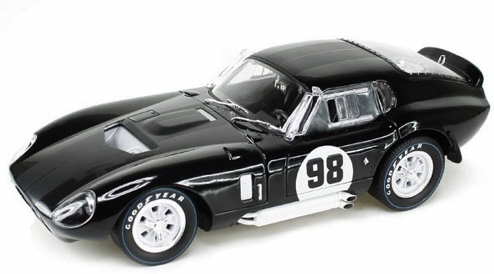 1965 Shelby Cobra Daytona Black #98 1/18 by Shelby Collectibles SC148