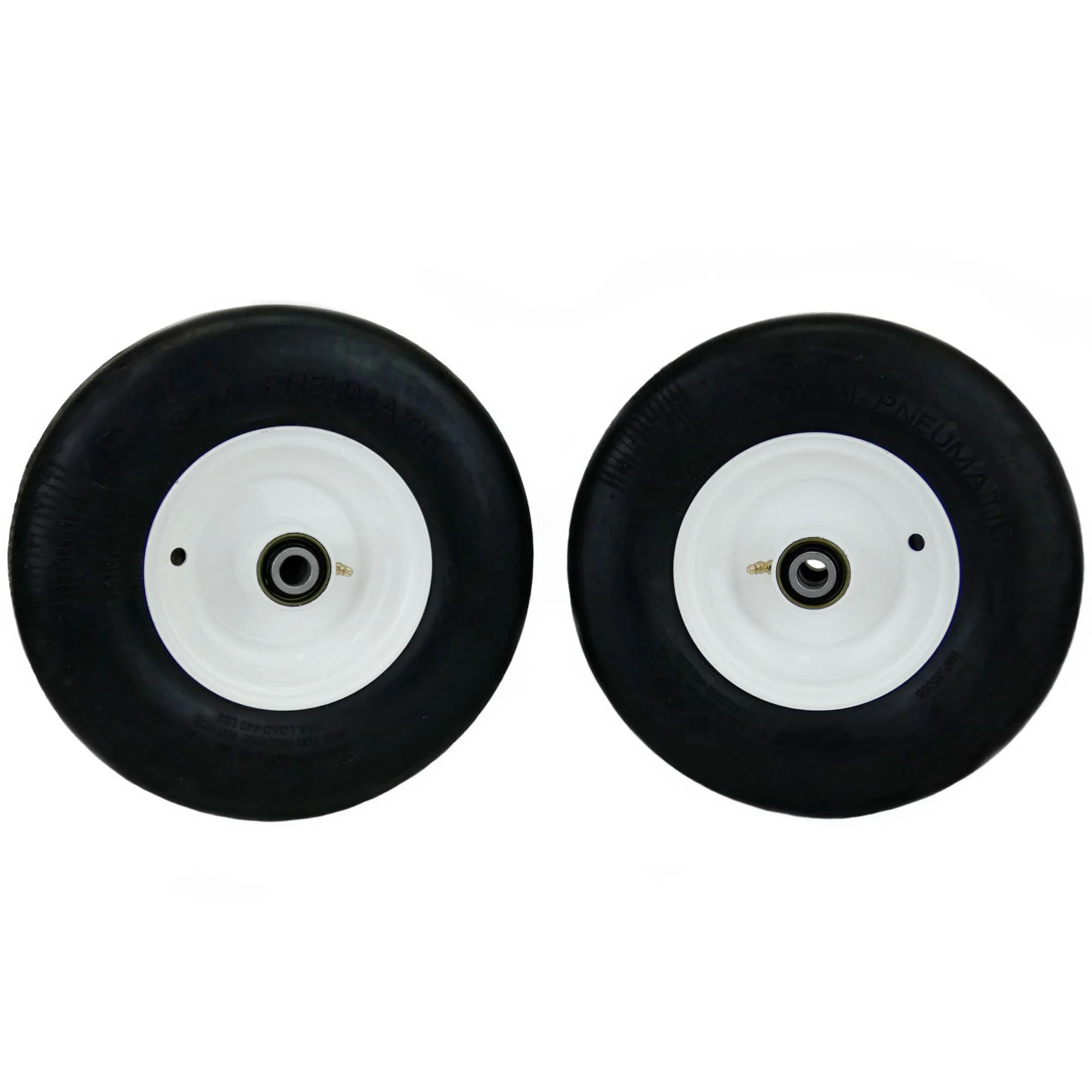 Photo 1 of (2) Pneumatic Tire Assemblies 13x5.00-6 Fits Walker H T & D Models 8035