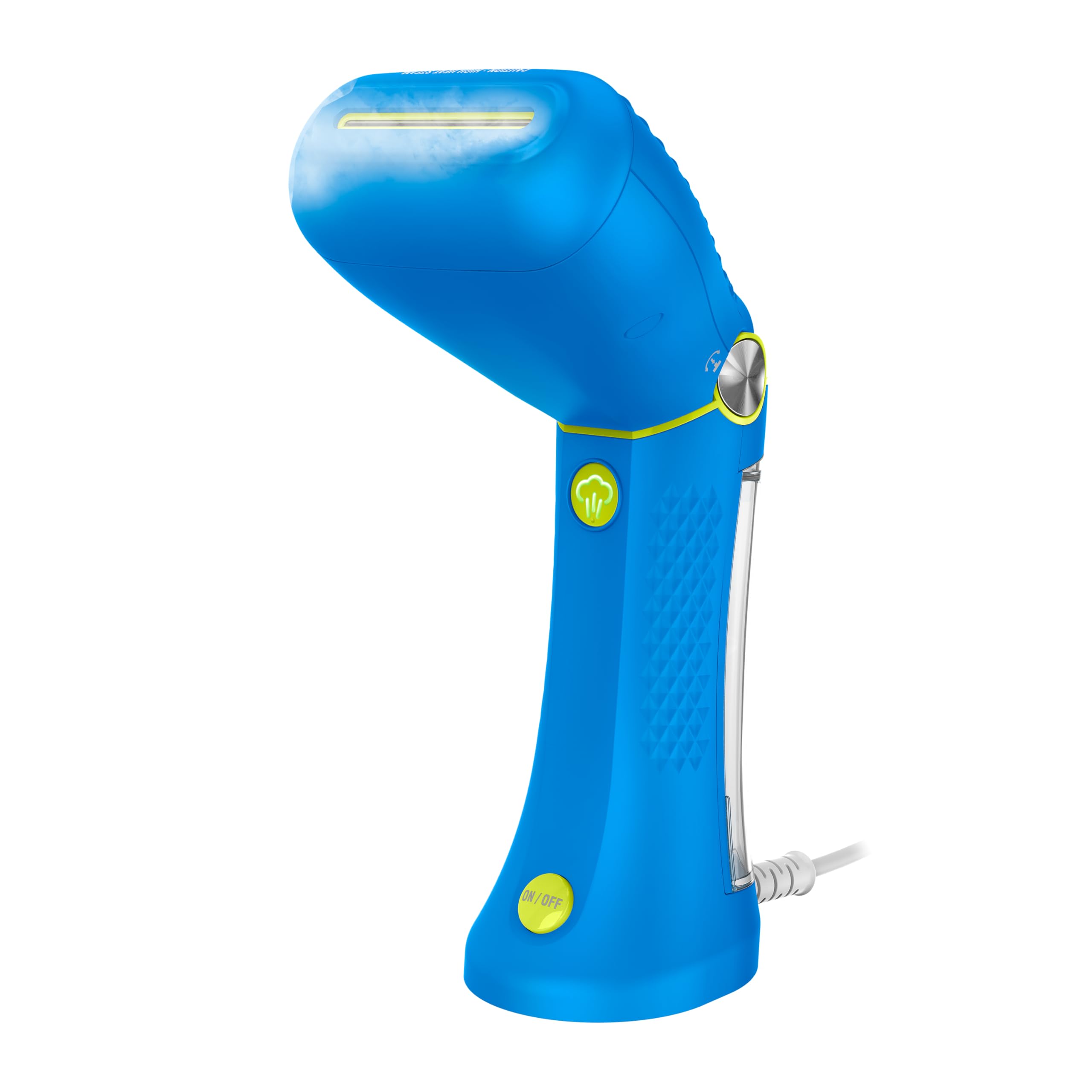 Photo 1 of Conair Handheld Garment Steamer for Clothes - Power Steam: Small Size, Big Power - Great for Home, Office, or Travel with Dual Voltage for Worldwide Use, Blue