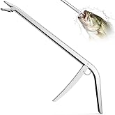 11.5 Inch Stainless Steel Fish Hook Extractor, Serrated Jaw Dehooker Pliers | Non-slip design, safe hook removal, freshwater &amp; saltwater, stainless steel, sturdy construction, fishing pliers tool