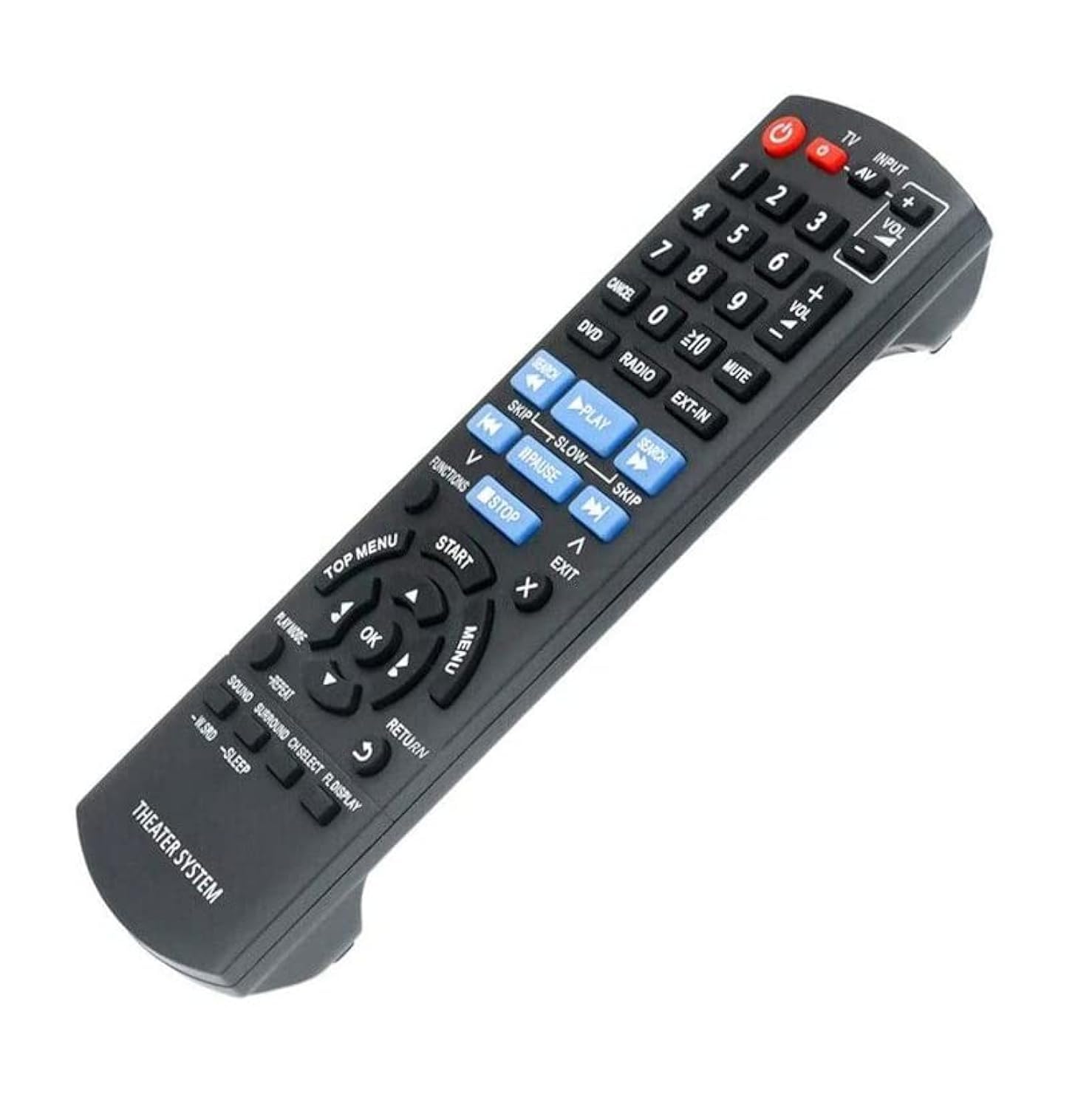 AULCMEET N2QAYB000694 Replacement Remote Control Compatible with Panasonic Home Theatre DVD Disc Player SC-XH170 SA-XH170 SC-XH175 SA-XH175 SC-XH20 SA-XH70 SC-XH75 SA-XH75 SA-XH20 SC-XH70