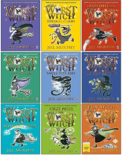 Jill Murphy Worst Witch Series Collection 9 Books Bundles
