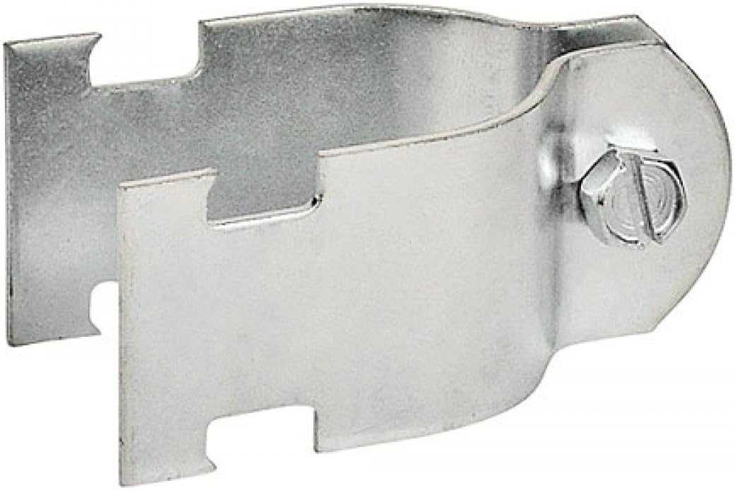 1 Pc, 3 In. Two Piece Rigid Conduit Stainless Steel Strut Clamp, 316Ss