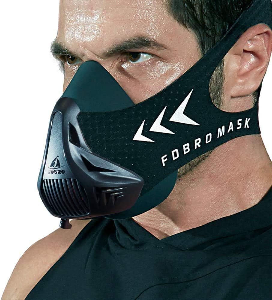 FDBOY mask (Black, L＞100KG（52-56CM）)
