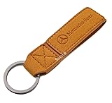 Luxury 2 Layer Real Leather Key Chain Ring for