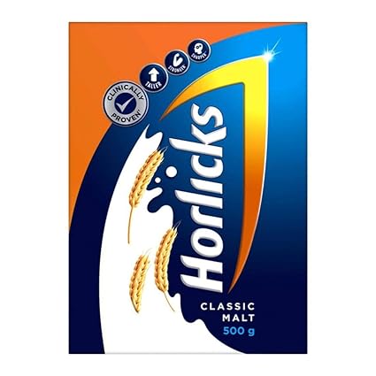 Horlicks Health & Nutrition drink-500 g Refill pack (Classic Malt)