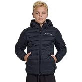 Spyder Boys Puffer Jacket - Lightweight Packable Wind Water Resistant Quilted Boys Winter Coat - Cozy Insulated Winter Jacket