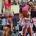 Finelook Sexy Womens Spandex Summer Sports Gym Yoga Panties