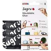 Tesa Sugru Super Glue - Waterproof Glue for Home Improvement + Craft Glue Projects - Versatile Wood Glue, Poster Putty or Sil