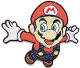 Super Mario Bros World Nintendo Comics Cartoon Logo Kid Baby Jacket T shirt Patch Sew Iron on Embroidered Symbol Badge Cloth Sign Costume By Prinya Shop