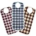 Medokare Adult Bibs - Pack of 3 Washable Clothing Protectors for Men & Women - ﻿Multicolor