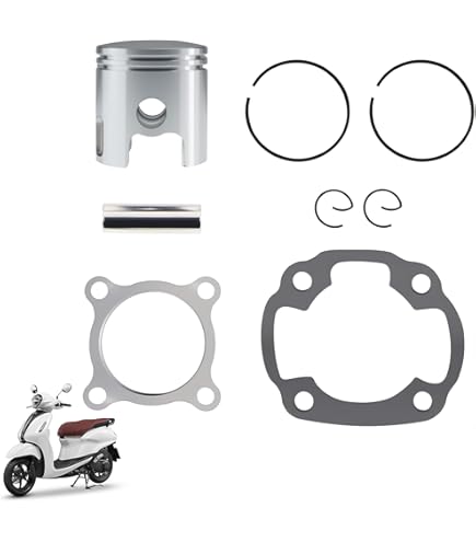 2 STROKE PISTON & RINGS KIT FOR ETON VIPER 90 RXL90 DXL90 AXL90