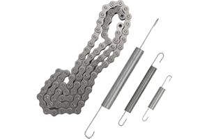 motoparty Chain Silencer Band with 3 Removable Springs Fits for Ammco Brake Lathes for Solid Rotors 10mm Thick Vibration Dampening Tool Accessory